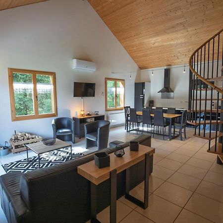 Chalet De Charme Le Contemporain Ney Exteriör bild