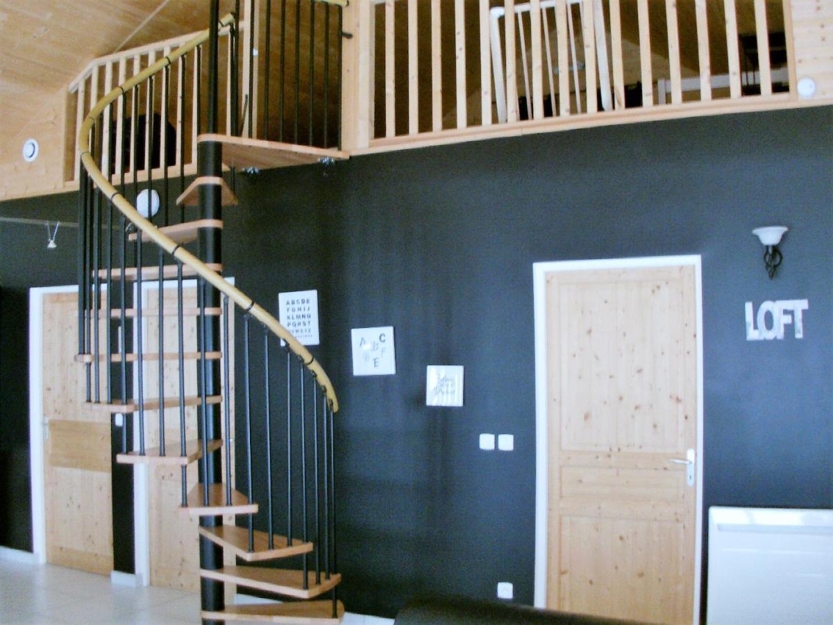 Chalet De Charme Le Contemporain Ney Exteriör bild