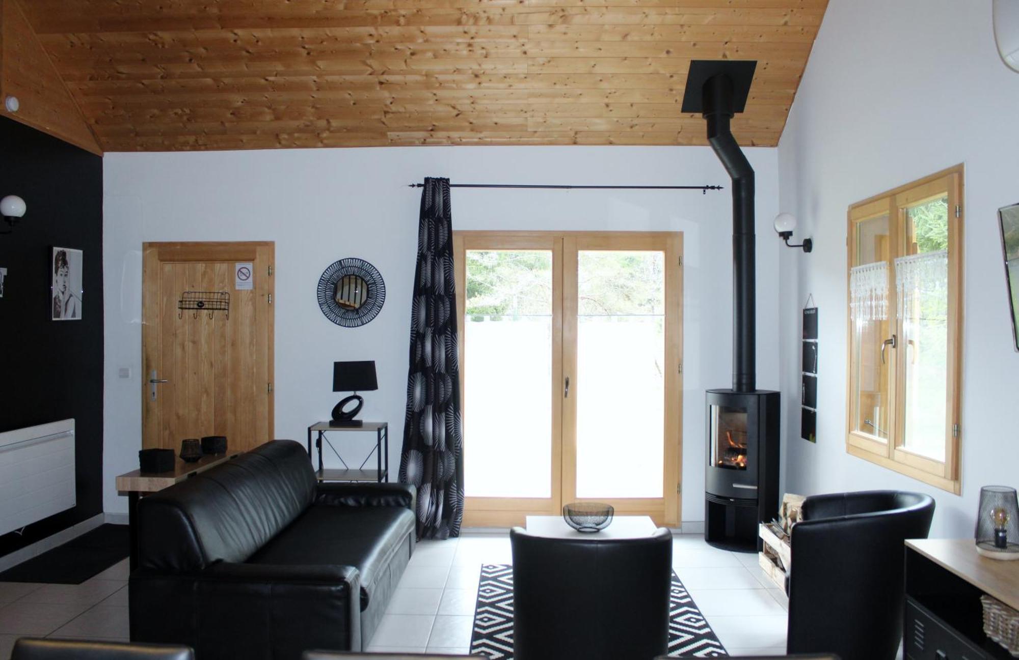 Chalet De Charme Le Contemporain Ney Exteriör bild