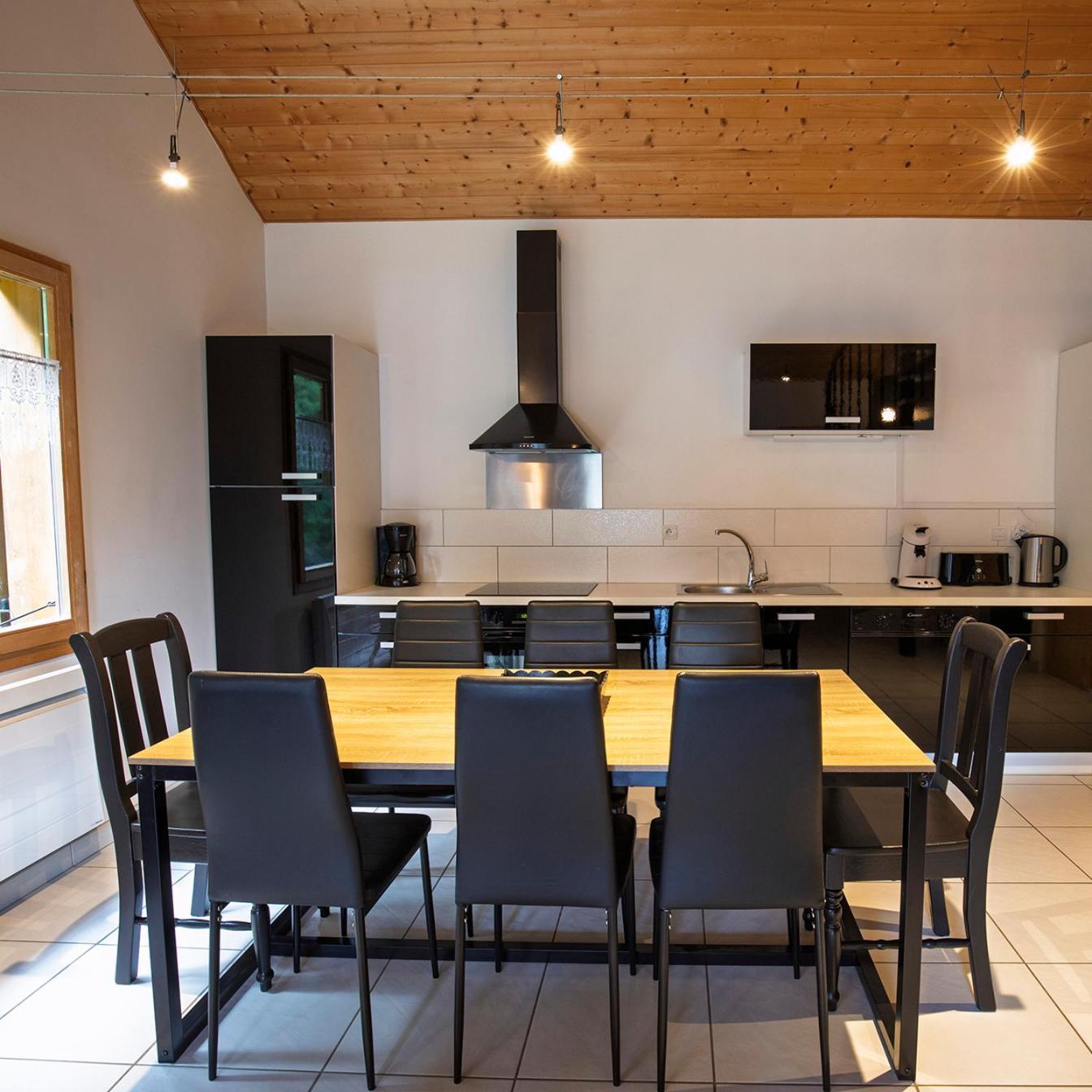 Chalet De Charme Le Contemporain Ney Exteriör bild